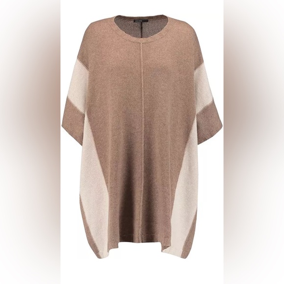 James Perse Cashmere Poncho Sweater Size 1 - Picture 3 of 4